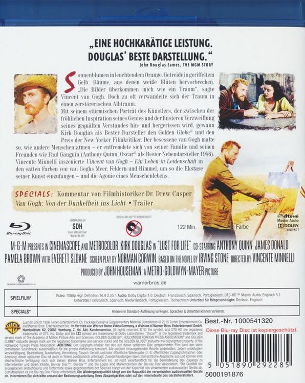 Produktbild: Vincent van Gogh - Ein Leben in Leidenschaft