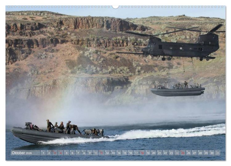 Produktbild: Streitkraft. Milit&auml;rische Impressionen (Wandkalender 2026 DIN A2 quer), CALVENDO Monatskalender