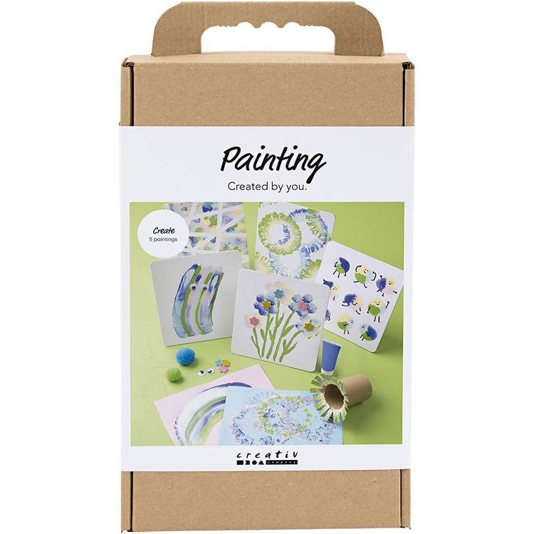 Produktbild: Creativ Company Kreativ Set Malen, sortierte Farben