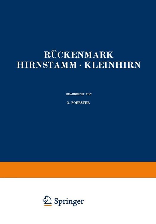 Produktbild: R&uuml;ckenmark Hirnstamm &middot; Kleinhirn