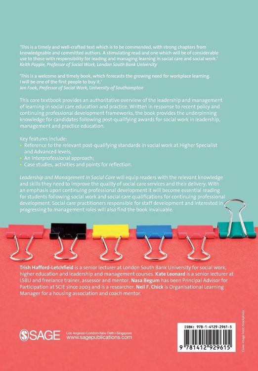 Produktbild: Leadership and Management in Social Care