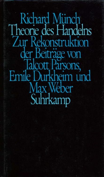 Produktbild: Theorie des Handelns