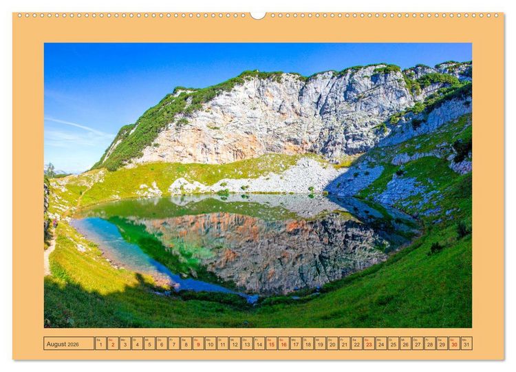 Produktbild: Wei&szlig;bach bei Lofer (Wandkalender 2026 DIN A2 quer), CALVENDO Monatskalender