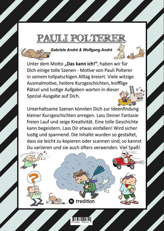 Produktbild: CRAFTBOOK - CARTOON LERNHILFE F&Uuml;R KURZGESCHICHTEN - WITZIGE THEMEN MIT PAULI POLTERER - KONZENTRATIONS&Uuml;BUNGEN