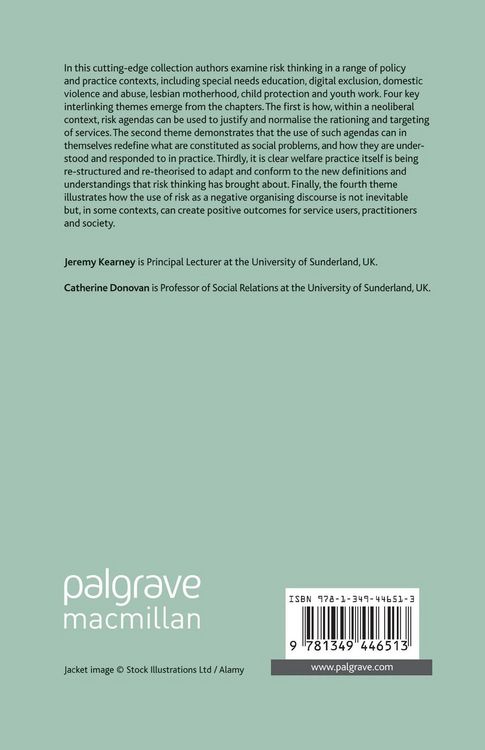 Produktbild: Constructing Risky Identities in Policy and Practice
