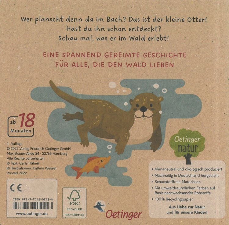 Produktbild: Meine Waldfreunde. Der kleine Otter