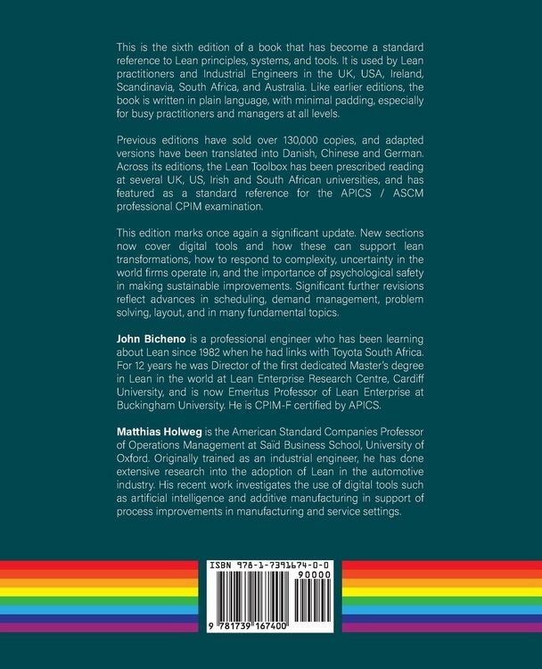 Produktbild: The Lean Toolbox Sixth Edition