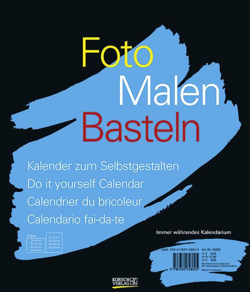 Produktbild: Foto-Malen-Basteln schwarz