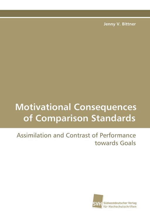 Produktbild: Motivational Consequences of Comparison Standards