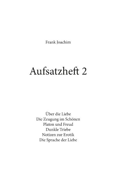 Produktbild: Aufsatzheft 2