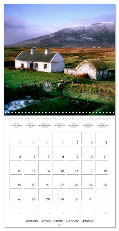 Produktbild: Ireland/Eire Impressions of the Emerald Isle (Wall Calendar 2026 12 &times; 12 Inch) CALVENDO 12 Month Wall Calendar