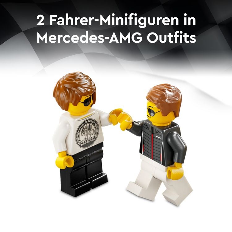 Produktbild: LEGO Speed Champions Mercedes-AMG G 63 & Mercedes-AMG SL 63 76924
