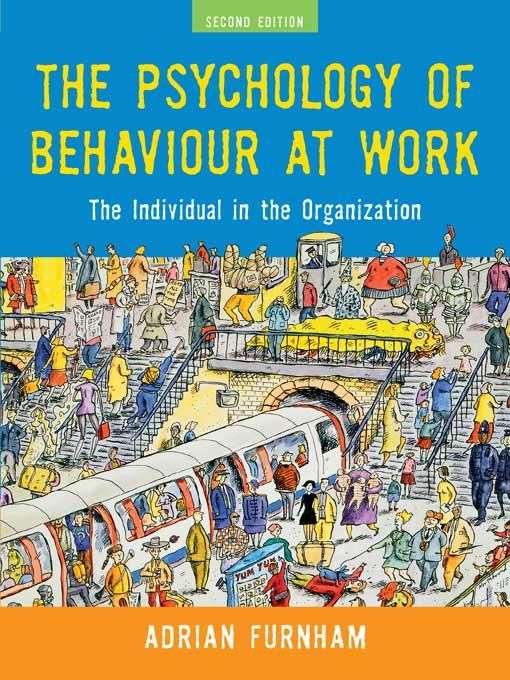 Produktbild: The Psychology of Behaviour at Work