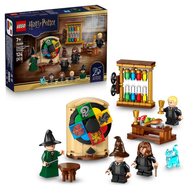 Produktbild: LEGO Harry Potter 76460 Schloss Hogwarts: Auswahlzeremonie Sprechenden