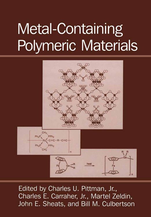 Produktbild: Metal-Containing Polymeric Materials