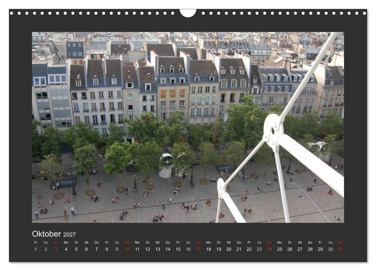 Produktbild: Paris, mon amour (Wandkalender 2027 DIN A3 quer), CALVENDO Monatskalender