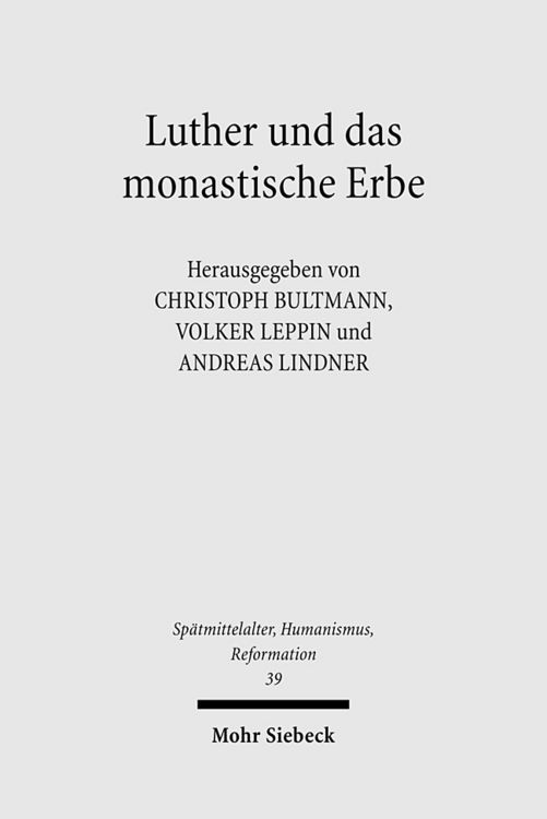 Produktbild: Luther und das monastische Erbe