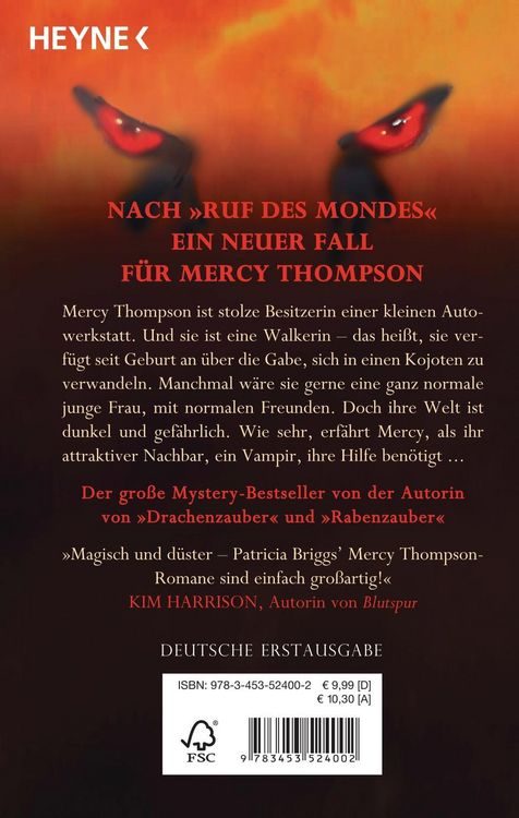 Produktbild: Bann des Blutes / Mercy Thompson Band 2