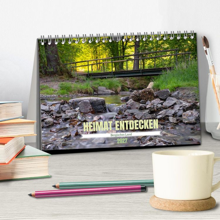 Produktbild: Heimat Entdecken: Bergisches Land (Tischkalender 2027 DIN A5 quer), CALVENDO Monatskalender