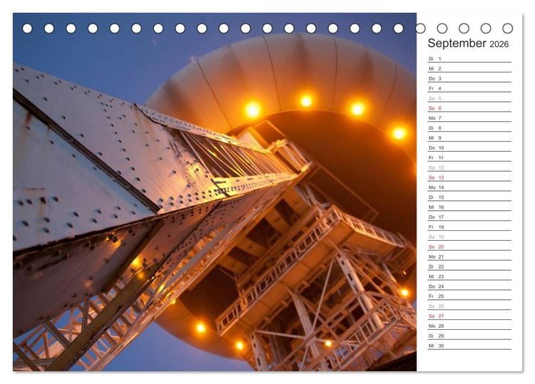 Produktbild: Auf der Route der Industriekultur (Tischkalender 2026 DIN A5 quer), CALVENDO Monatskalender