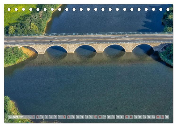 Produktbild: Vogtland - Farben einer Landschaft (Tischkalender 2026 DIN A5 quer), CALVENDO Monatskalender