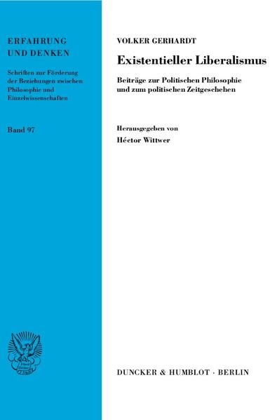 Produktbild: Existentieller Liberalismus.