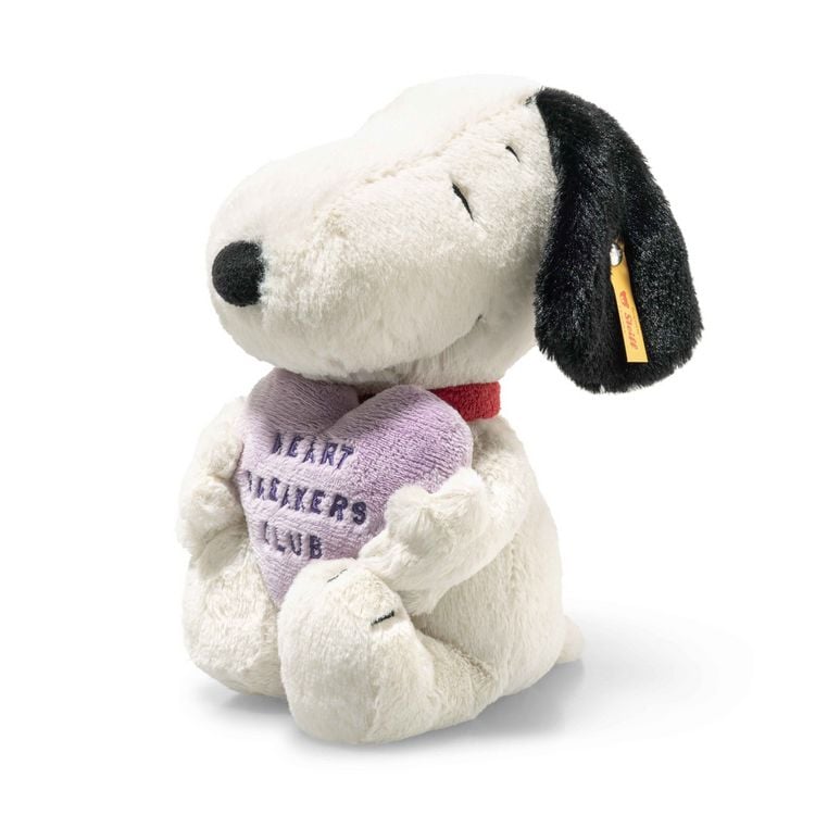 Produktbild: Steiff 024450 - Snoopy Heartbreakers Club, 22 cm, Pl&uuml;sch-Hund aus der Comicserie Peanuts