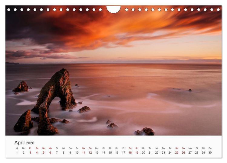 Produktbild: Naturschauspiel Irland (Wandkalender 2026 DIN A4 quer), CALVENDO Monatskalender