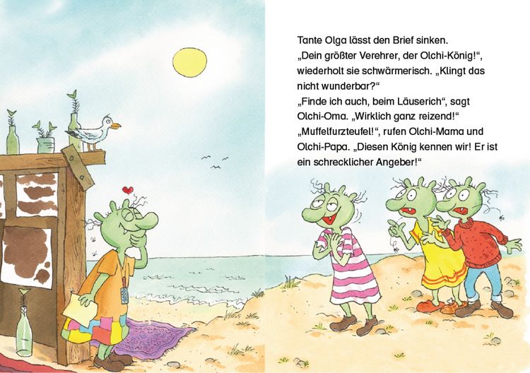 Produktbild: Die Olchis. Besuch beim faulen K&ouml;nig