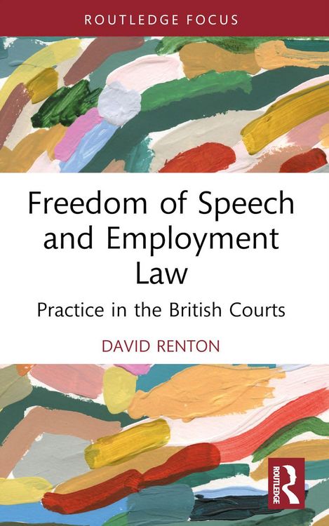 Produktbild: Freedom of Speech and Employment Law