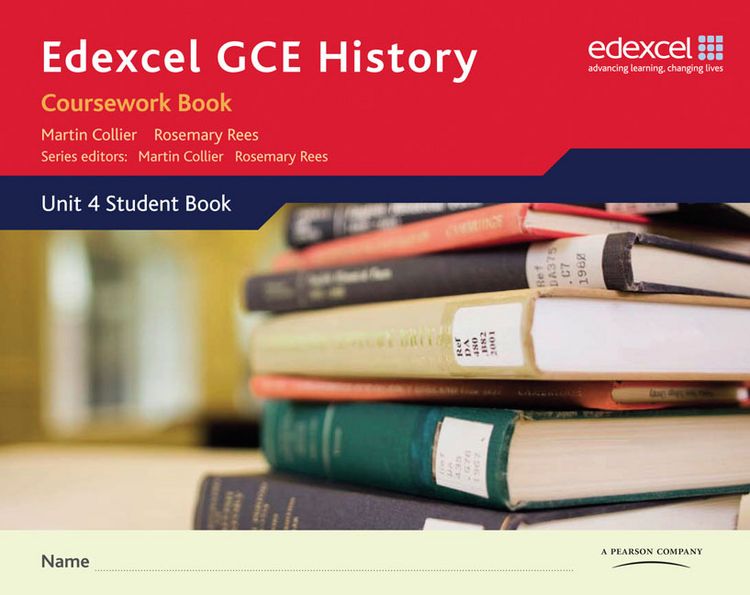 Produktbild: Edexcel GCE History A2 Unit 4 Coursework Book