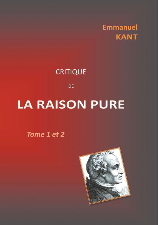 Produktbild: Critique de la RAISON PURE