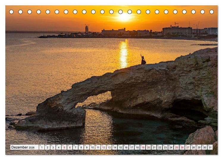 Produktbild: Agia Napa - Zypern (Tischkalender 2026 DIN A5 quer), CALVENDO Monatskalender