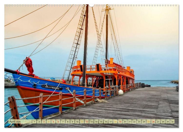 Produktbild: Die kleinen Antillen - Barbados (Wandkalender 2026 DIN A2 quer), CALVENDO Monatskalender