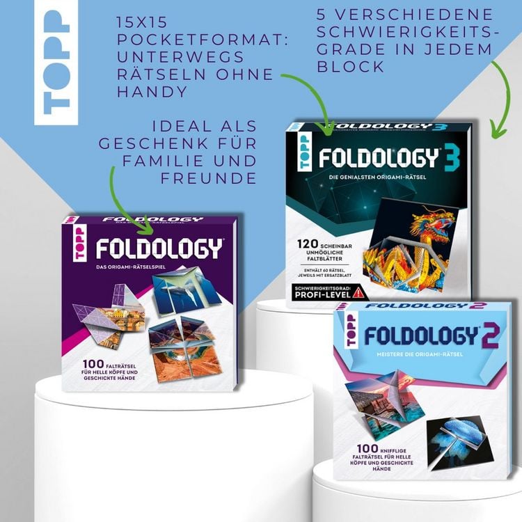 Produktbild: Foldology &ndash; Das Origami-R&auml;tselspiel