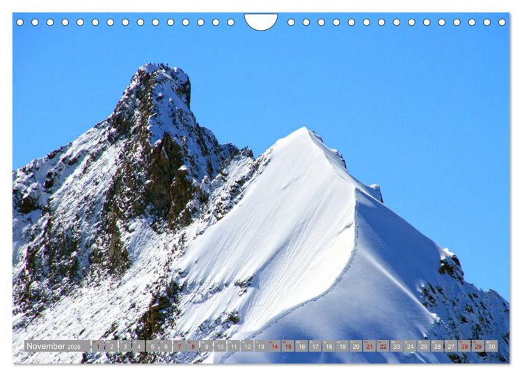 Produktbild: Schweizer Berggipfel (Wandkalender 2026 DIN A4 quer), CALVENDO Monatskalender
