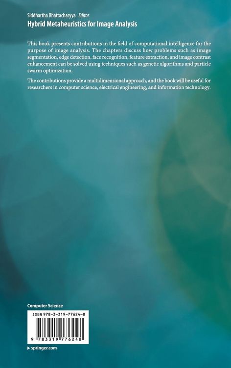 Produktbild: Hybrid Metaheuristics for Image Analysis