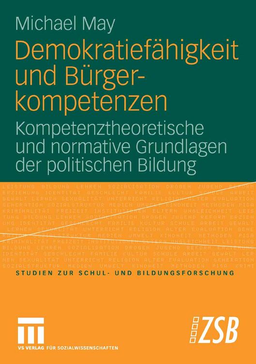 Produktbild: Demokratief&auml;higkeit und B&uuml;rgerkompetenzen