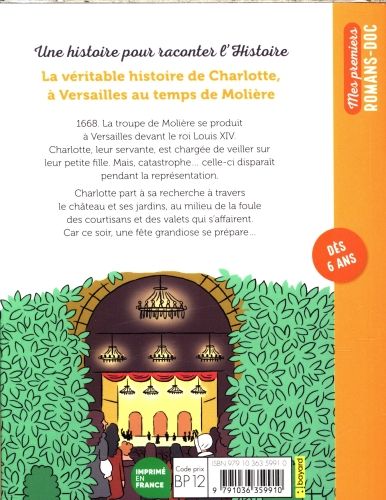 Produktbild: La v&eacute;ritable histoire de Charlotte &agrave; Versailles au temps de Moli&egrave;re