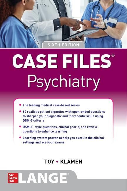 Produktbild: Case Files Psychiatry, Sixth Edition