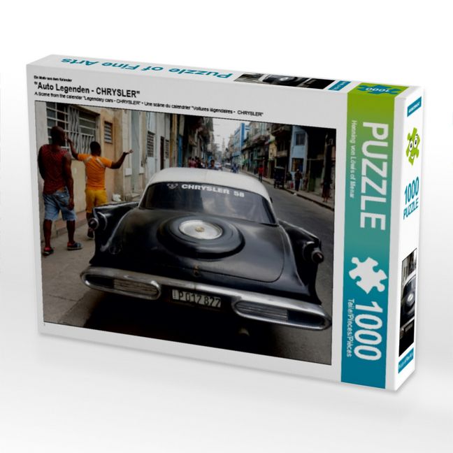 Produktbild: CALVENDO Puzzle Ein Motiv aus dem Kalender "Auto Legenden - CHRYSLER" | 1000 Teile Lege-Gr&ouml;&szlig;e 64x48cm Foto-Puzzle f&uuml;r gl&uuml;ckliche Stunden