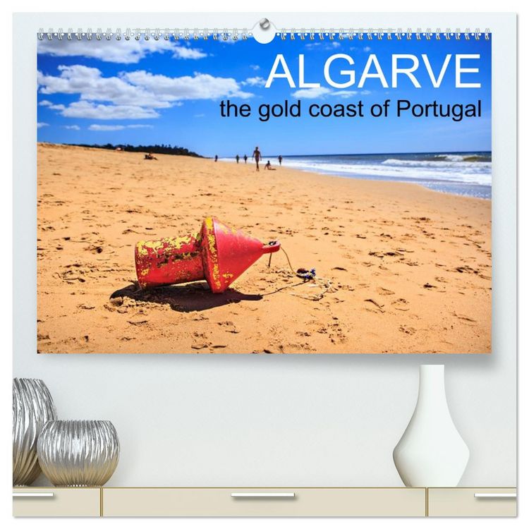 Produktbild: Algarve - the gold coast of Portugal (High Quality Premium Wall Calendar 2026 DIN A2 landscape),CALVENDO 12 Month Wall Calendar