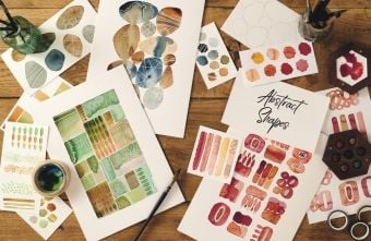 Produktbild: Creative Abstract Watercolor