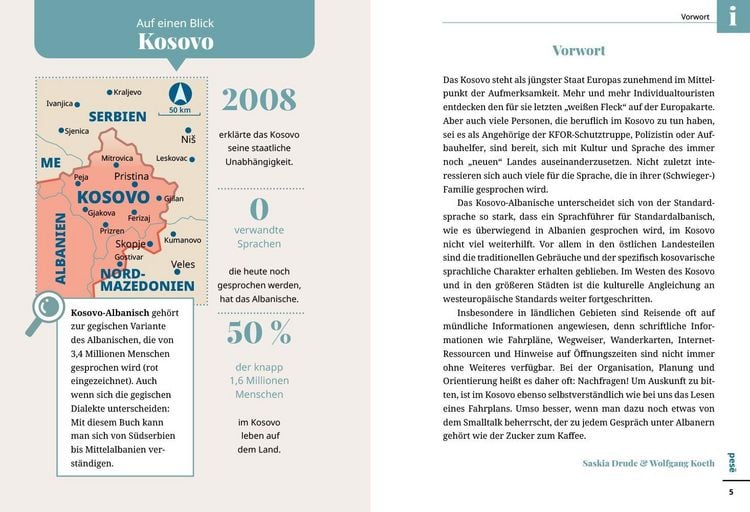 Produktbild: Reise Know-How Sprachf&uuml;hrer Kosovo-Albanisch - Wort f&uuml;r Wort