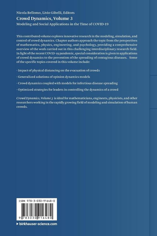 Produktbild: Crowd Dynamics, Volume 3