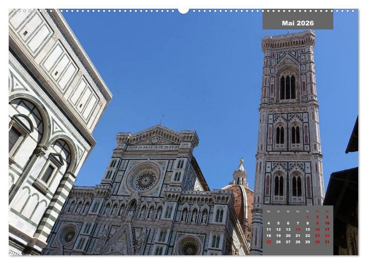 Produktbild: Toskana - eine der sch&ouml;nsten Regionen Italiens (hochwertiger Premium Wandkalender 2026 DIN A2 quer), Kunstdruck in Hochglanz