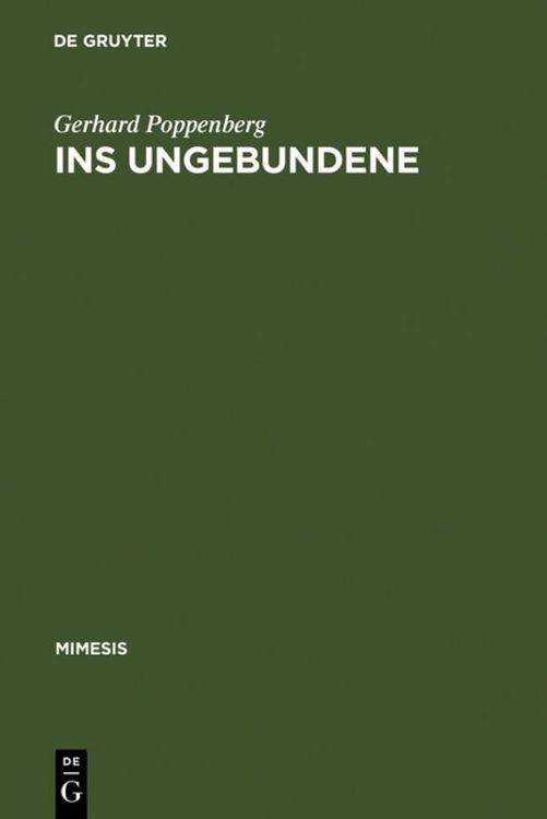 Produktbild: Ins Ungebundene