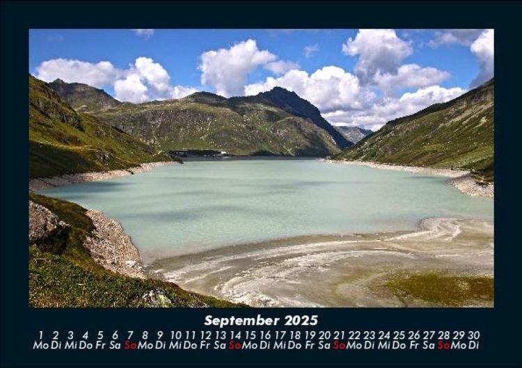 Produktbild: Berge 2025 Fotokalender DIN A5
