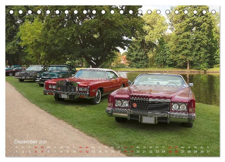 Produktbild: Legenden aus Amerika - Wahre Rarit&auml;ten (Tischkalender 2027 DIN A5 quer), CALVENDO Monatskalender