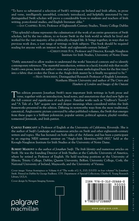 Produktbild: Swift&rsquo;s Irish Writings